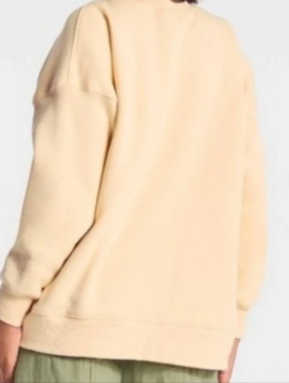 Wild Fable Womens Y2k Papaya Graphic Oversized Sweatshirt Yellow Size XL - Picture 14 of 17